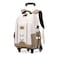 GRUOTEIS Rolling Backpack for Boys Elementary Middle School Bags Boys Carryon Roller Backpack for Kids with 6 Wheels Khaki