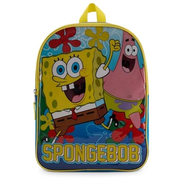 Nickelodeon Spongebob Squarepants Toddler Boy Backpack for Kids Toddler Backpack with Padded Straps Zip Compartment Little Kids 15