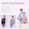 Bansusu 3Pcs Light Blue Kids Backpack for Teen Girls with Lunchbox Blue Girls Backpack MultiPocket Casual School Bag Blue
