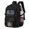 PIG PIG GIRL Mesh Backpack 17in Heavy Duty See Through Backpack UltraLightweight Net Bookbag Breathable Transparent Beach Backpacks for School Sports Gym Black