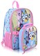 Fast Forward Bluey Backpack With Lunch Box for Kids Insulated Lunch Bag Lunch Box for Boys Girls Toddlers Backpack for School and Reusable Lunchbox