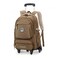 GRUOTEIS Boys Rolling Backpack for School Kids Boys Backpack with 6 Wheels CarryOn Wheeled School Bags Bookbags Khaki
