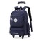 GRUOTEIS Boys Backpack with 6 Wheels for School Kids Rolling Backpack for Teen Boys on Wheels Darkblue
