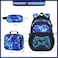 DIGOBAY Boys Backpack for School 3PCS Cool Luminous Gamer Backpack for Boys with Lunch Box Pencil Case Kids Backpacks Bookbag for Teen Boy Elementary Middle High School with USB Charging Port