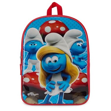 Nickelodeon Smurfs Toddler Girl Backpack for Kids Toddler Backpack with Padded Straps Zip Compartment Little Kids 15