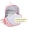 Phaoullzon Girls Backpack with Bow for School Kids Coquette Bookbag Kawaii Dance Bag
