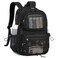 MUSEVOS Mesh Backpack Heavy Duty See Through Backpack UltraLightweight Net Bookbag Breathable Transparent Bookbag for School Beach Sports Gym Travel Black