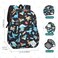 VGJ Kids Backpack for Girls Boys 15 Inch Dinosaur Childrens Backpack Cute School Bag Kindergarten Backpack for Ages 38 Black