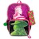 AI ACCESSORY INNOVATIONS Wicked 5 Piece Backpack Set Galinda Elphaba Flip Sequin Girls School Bag with Front Zip Pocket 2 Side Mesh Pockets Pink Green