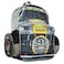 INTIMO Monster Jam Backpack MaxD Maximum Destruction 3D Monster Truck Kids School Book Bag with Laptop Tech Sleeve 16