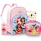 Disney Princess Backpack with Lunch Box Set Bundle with 16 Backpack Lunch Bag Stickers Water Bottle More Disney Princess School Bag for Girls