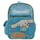 AI ACCESSORY INNOVATIONS Sanrios Hello Kitty Backpack for Girls 16 Inch Cinnamoroll Kawaii School Bag with Flip Sequins 3D Molded Front Pocket Blue