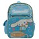 AI ACCESSORY INNOVATIONS Sanrios Hello Kitty Backpack for Girls 16 Inch Cinnamoroll Kawaii School Bag with Flip Sequins 3D Molded Front Pocket Blue