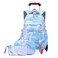 EKUIZAI Girls Trolley Backpack Set Cute Colorful Girls Rolling Backpack Middle School Trolley Schoolbag with Wheels
