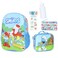 INTIMO The Smurfs Backpack 5Piece Mega Set Travel Daypack Bag with Lunch Box Pencil Case Water Bottle and Stickers 16