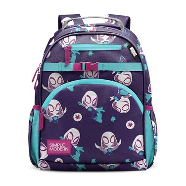 Simple Modern Medium Marvel Toddler Backpack for School Girls and Boys Kindergarten Elementary Kids Backpack Fletcher Collection Kids 15 tall Spider Gwen