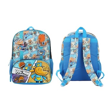 Bioworld Dog Man 16 Kids Backpack For School And Travel