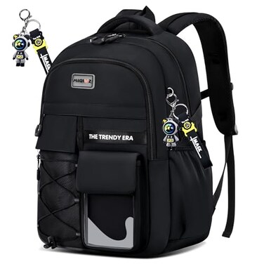 ZHIDOBO teenage student backpackencrypted material multiple compartments and large capacity backpack with antitheft pocketsWater repellent backpacks suitable for middle and high school Men Women
