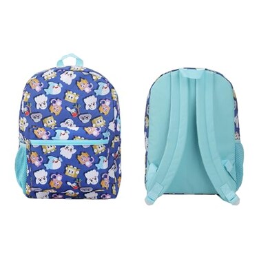 Bioworld Lanky Box Character AllOver Print 16 Kids Backpack For School And Travel