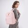 Lohol Classic Backpack for School Travel College Durable Water Resistant Bookbag Pink
