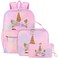 Cokouchyi 3 Pcs Kids Backpack Set with Lunch Box Pencil Case Lightweight Preschool Backpack for Girls Age 38 Kids Book bag Elementary Unicorn