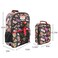 Bioworld Five Nights at Freddys 2Piece 16 Youth Premium Backpack Lunch Kit Set For School Boys And Girls