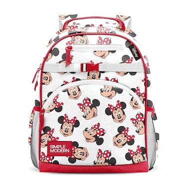 Simple Modern Medium Disney Toddler Backpack for School Girls and Boys Kindergarten Elementary Kids Backpack Fletcher Collection Kids 15 tall Minnie Mouse Fun