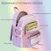 GDEMXOAN 3pcs Girls Backpack Kawaii School Backpack For Kids Children With Lunch Bag and Pencil Case rabbitblue