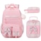 DIGOBAY Backpack for Girls 3PCS Girls Backpack for School with Lunch Bag Pencil Case Cute Kids Teens Bookbag for Kindergarten Elementary Preschool Middle School