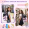QIXIHU Kids Backpack Backpack for Girls for Elementary School Multiple Pockets Ages 610Black
