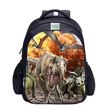 MATMO Dinosaur Backpack for Boys School Kids Bookbag 223