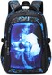 BABUN Boys Backpack for Elementary Kids Bookbag Middle School Bags Heavy Duty Soccer Laptop Durable Waterproof 18 In 2Blue
