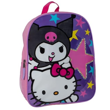 AI ACCESSORY INNOVATIONS Sanrios Hello Kitty Kuromi Kids Backpack Elementary School Girls Book Bag Purple Pink