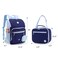 J World New York Junior Set Kids Backpack with Lunch Box School Bookbag and Lunch Bag Navy