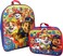 Ruz Kids Licensed School Backpack with Lunch Box Set Two Piece 15 Book Bag and Lunch Box Bundle Paw Patrol BlueRed Large