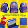 Marvel Spiderman Backpack Set 4 Pcs Water Bottle Pencil Case Lunch Bag or Wallet Key Ring School Supplies Gifts for Kids Spidey