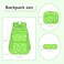 goldwheat Daisy Printed Backpacks With Lunch Pack Pencil Case 3pcs Lightweight Water Resistant Bookbag For Middle School