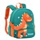 GRUOTEIS Dinosaur Antilost Backpack for Toddler BoysKids Bookbag for Preschool Boys Backpack Fit A4 Folder 02GreenOrange