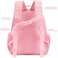 FlowFly Kids Backpack for Toddler Boys Girls Simple Lightweight Bookbag for Daycare Kindergarten Elementary School Travel Small Modern Bag Medium 15 Pink