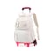 LANSHIYA Girls Rolling Backpack Elementary School Bag with Wheels Trolley Bags for Kids Roller Backpack for Girls Boys
