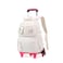 LANSHIYA Girls Rolling Backpack Elementary School Bag with Wheels Trolley Bags for Kids Roller Backpack for Girls Boys