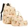 Yusudan Girls School Backpack Set Kids Teens School Bag Bookbag with Lunch Bag Pencil Bag Bee
