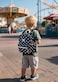 atgark Corduroy Toddler Backpack for Boys 25 Preschool Backpack for Girls Cute Kids Backpack 135 H Fit Folder
