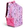 Lands' End Lands End Unisex Kids Medium ClassMate Lightweight Durable Elementary School Backpack Fuchsia Pink