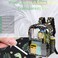 GiMiUiTo Clear Backpack16 Clear Backpack for Boys Heavy Duty School Backpacks See Through Bookbag for Kids 4 to 8Black Dinosaur