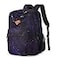 ZORFIN 26L Backpack for College and Travel Water Resistant Bookbag Night Sky