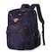 ZORFIN 26L Backpack for College and Travel Water Resistant Bookbag Night Sky