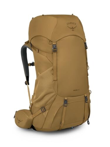 Osprey Rook 65L Mens Backpacking Backpack Histosol BrownRhino Grey