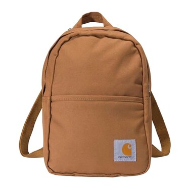 Carhartt Classic Mini Backpack Durable WaterResistant Backpack with Adjustable Shoulder Straps Carhartt Brown