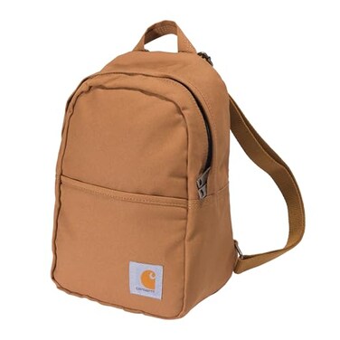 Carhartt Classic Mini Backpack Durable WaterResistant Backpack with Adjustable Shoulder Straps Carhartt Brown